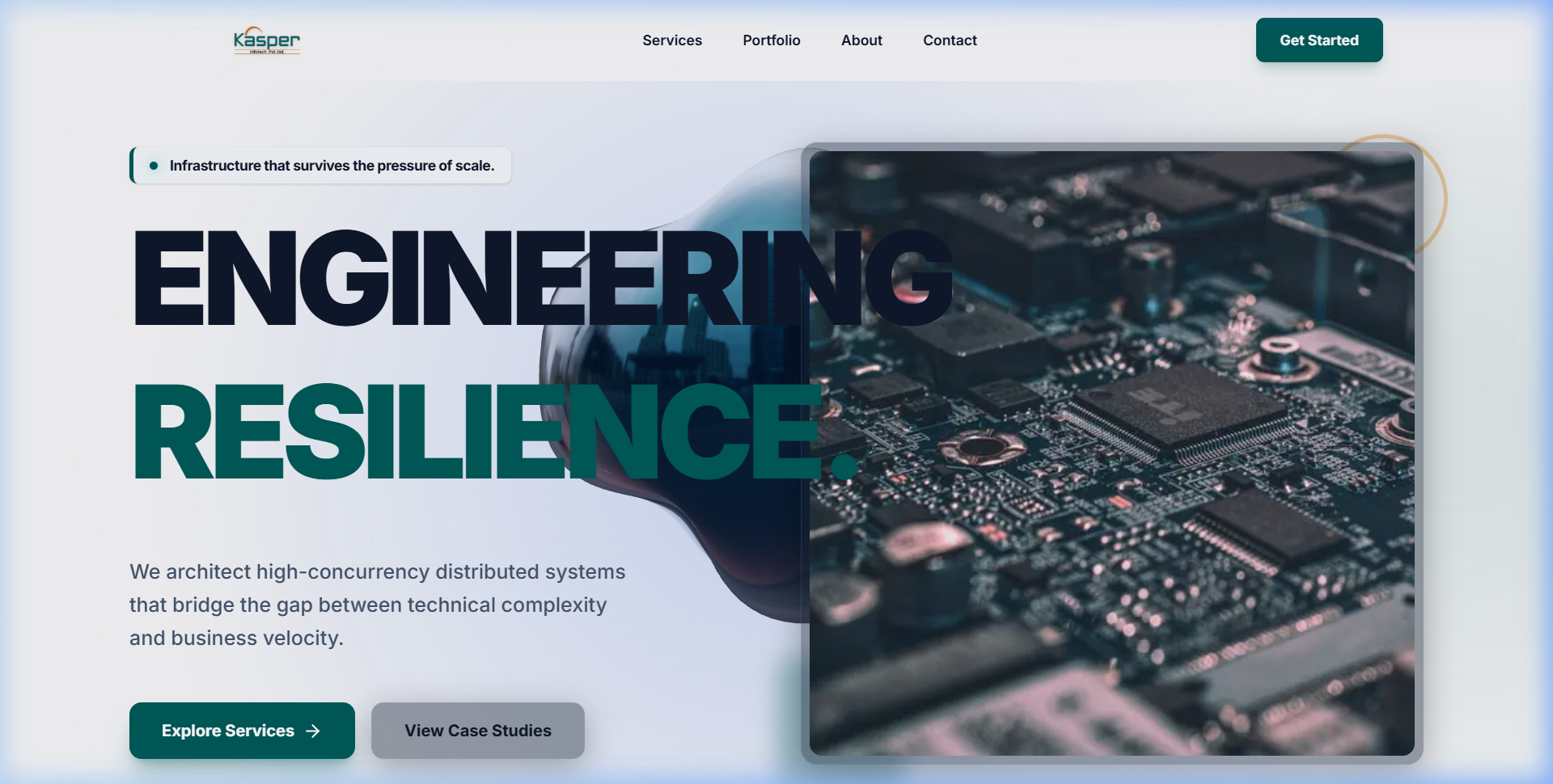 Kasper Infotech Redesign